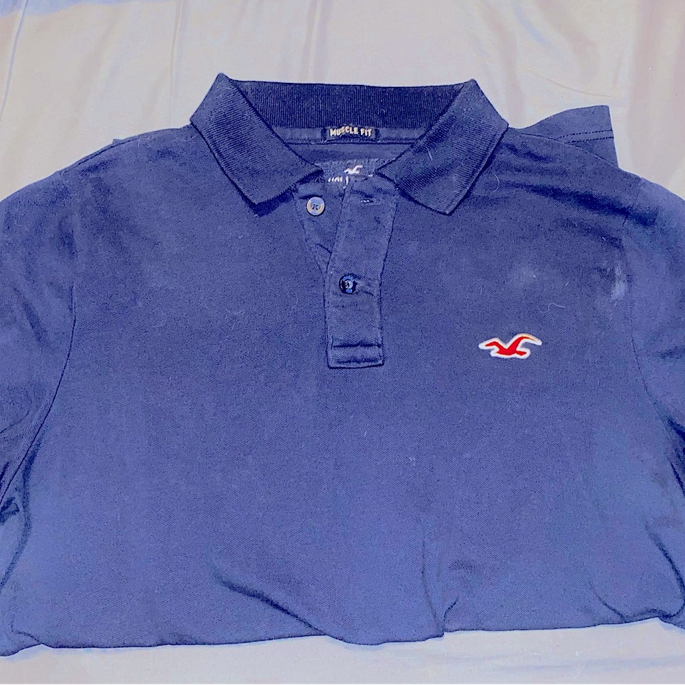 Men’s Medium Muscle Fit Hollister Polo